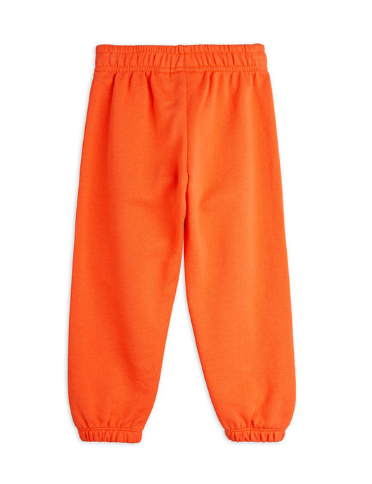 Einfache Piping-Sweatpants Rot, GOTS Bio-Baumwolle