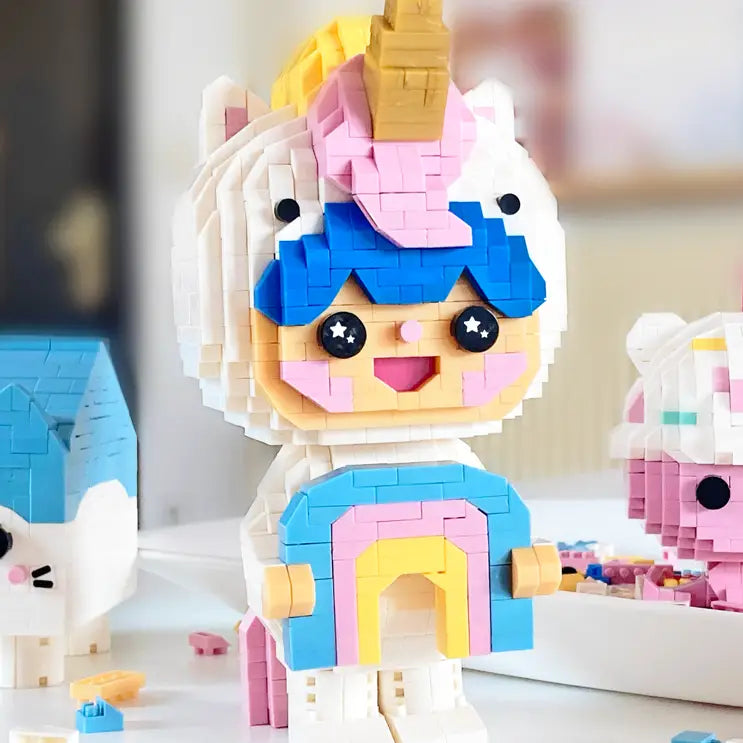 Momiji Mini Bricks ''Rainbow Unicorn''