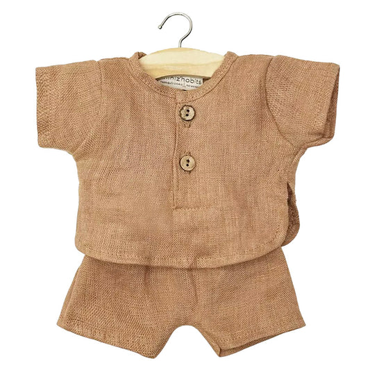 Doll Clothing ''Andrea Set Noisette'' 34 / 37cm
