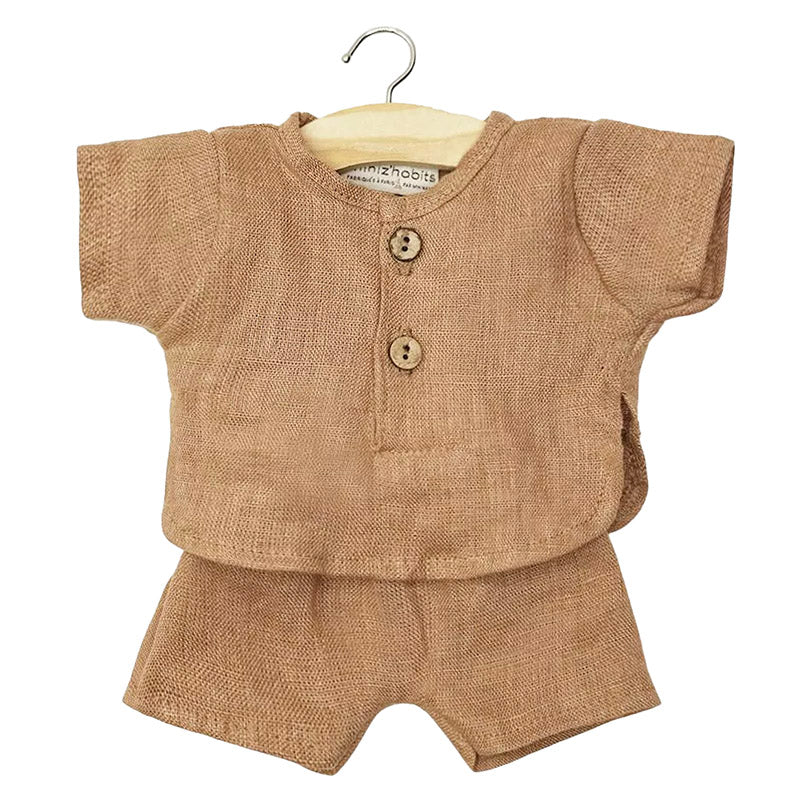 Doll Clothing ''Andrea Set Noisette'' 34 / 37cm