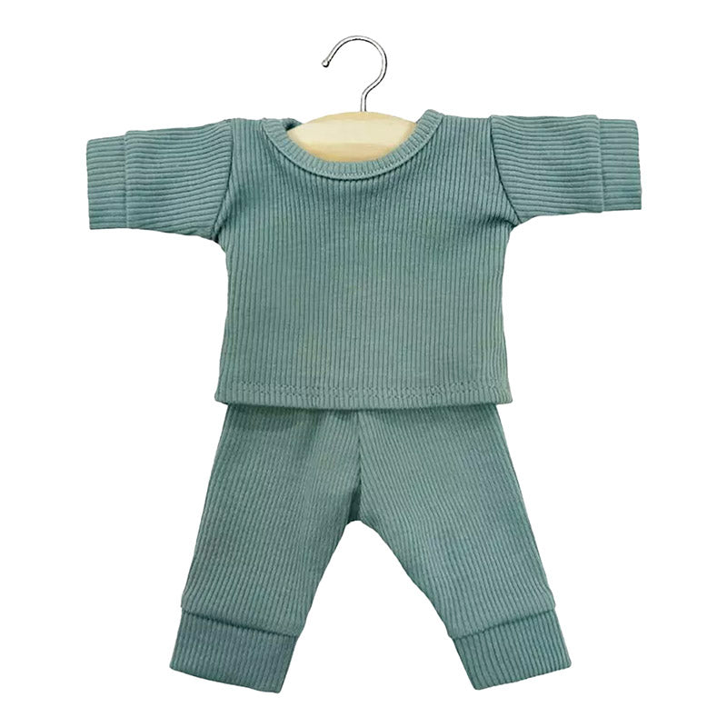 Puppenpyjama „Morgan Bleu“ 34 / 37 cm