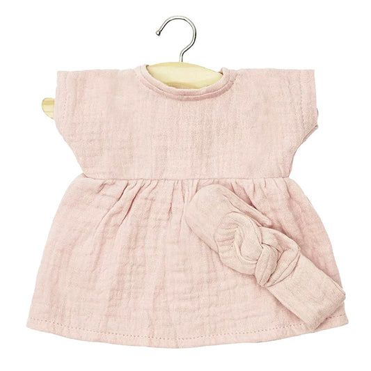 Baby Doll Dress and Headband Set ''Pink''
