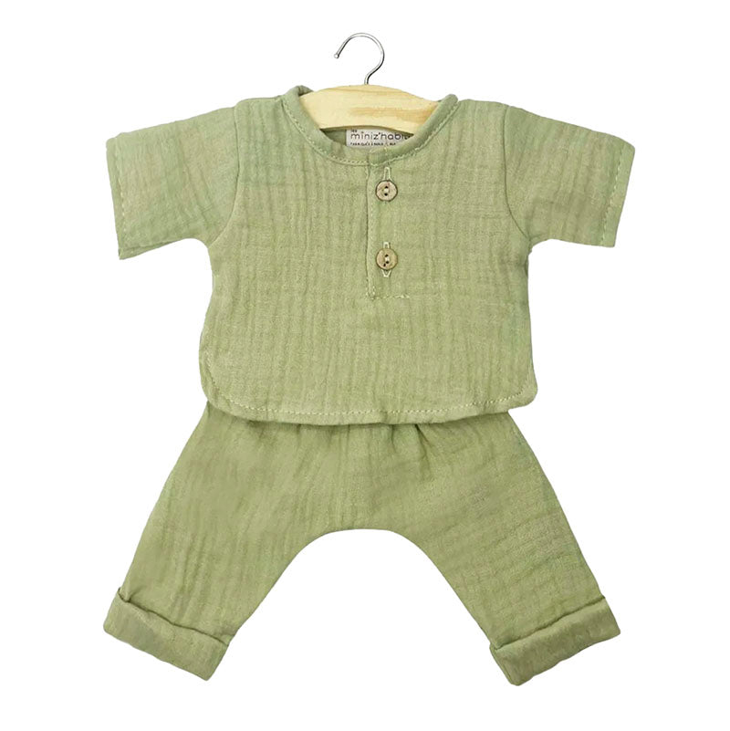 Minikane Doll Clothing, Andrea Set Green, 34 / 37cm