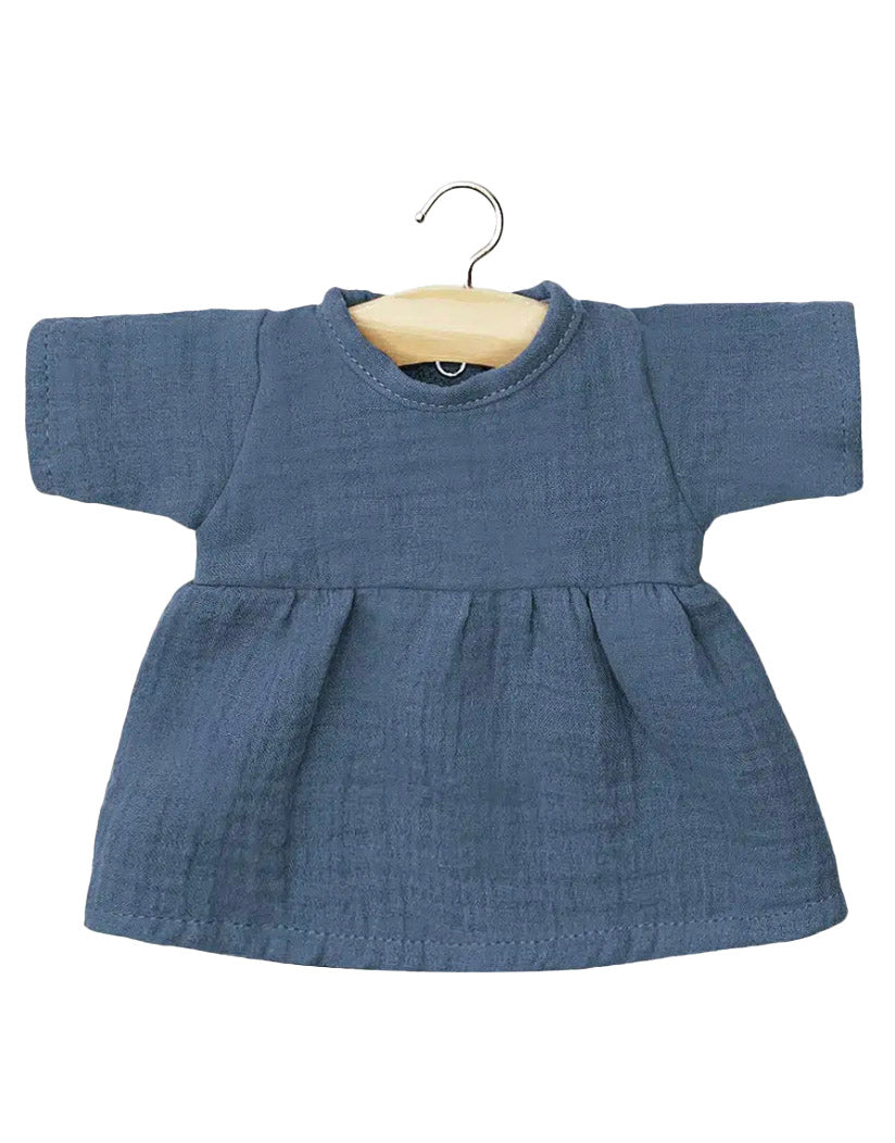Minikane Puppenkleid ''Ozeanblau''