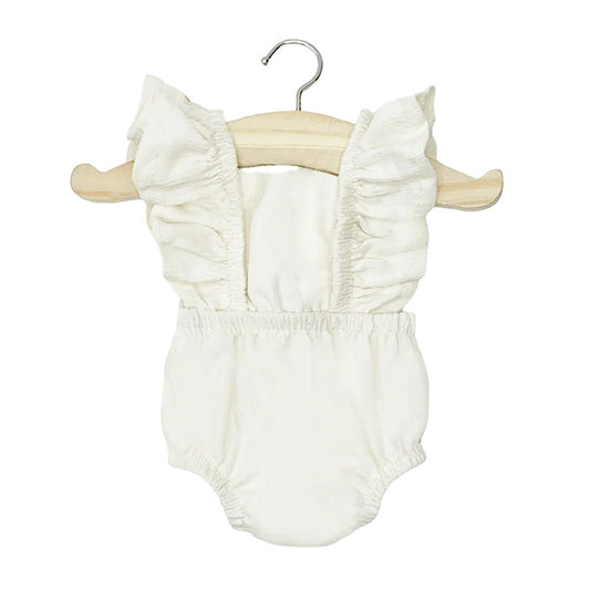 Doll Clothing ''Retro Romper Cream'' 34 / 37cm