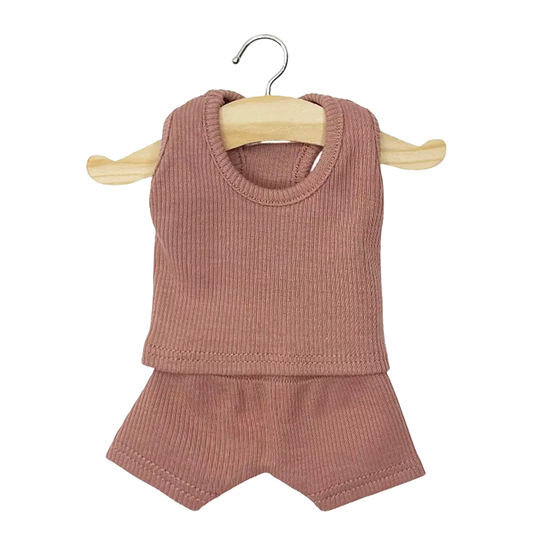 Doll Clothing ''Marcel Rose Ribbed Knit'' 34 / 37cm