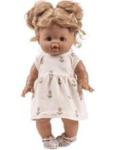 Load image into Gallery viewer, Minikane Doll Dress &#39;&#39;Fleurs Emile &amp; Ida&#39;&#39; 34 / 37cm
