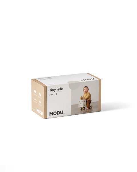 MODU Tiny Ride, Sandgrau / Honiggelb