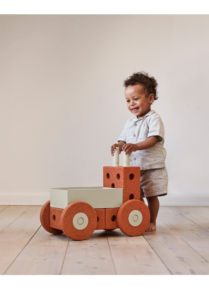 MODU 3-in-1 Baby-Lauflernhilfe, Orange