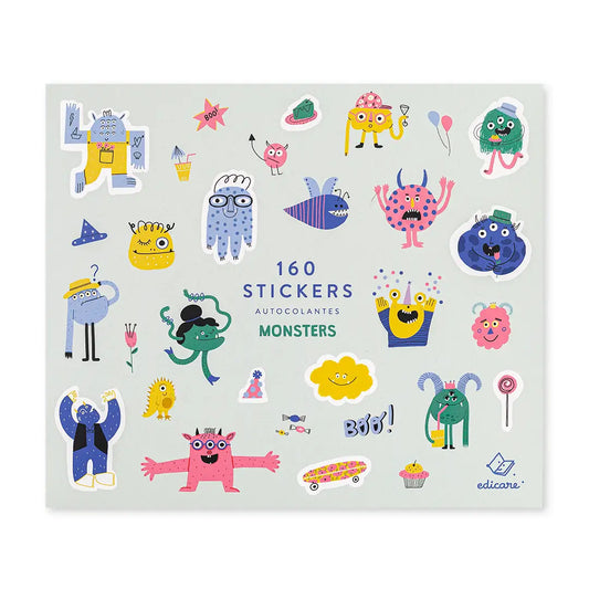 Stickerbuch, Monster