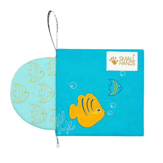 Small Hands Fabric Baby Book, Sea Creatures