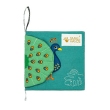 Load image into Gallery viewer, Small Hands Fabric Baby Book, Birds
