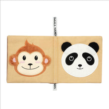 Load image into Gallery viewer, Small Hands Fabric Baby Book, Wild Animals
