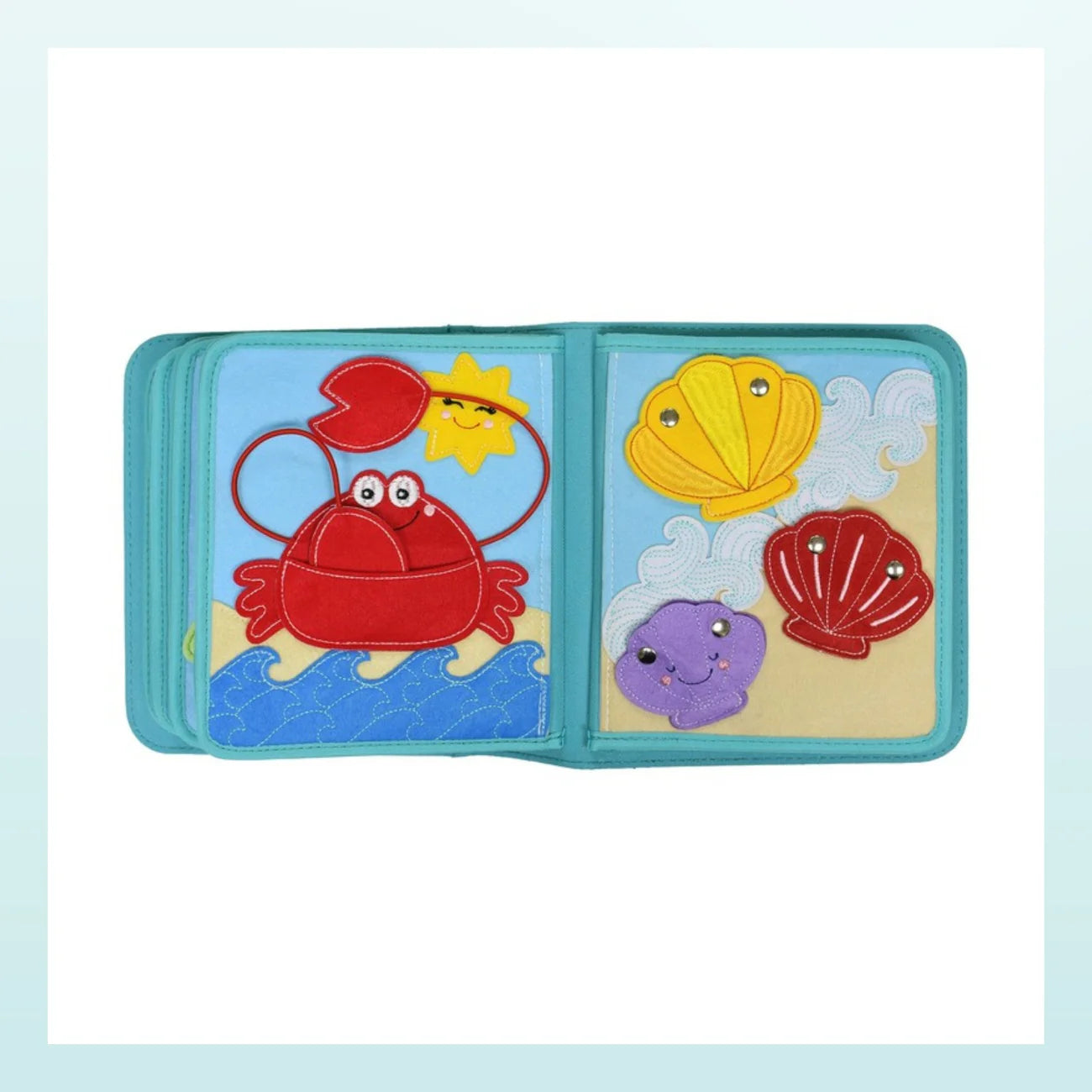 Montessori Book & Backpack Set, Under Water