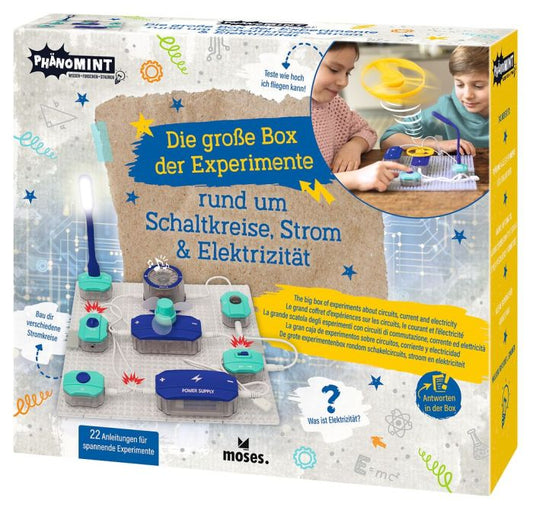Große Experimentierbox: Schaltkreise und Elektrizität
