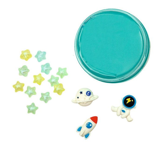 Slime Putty with Accessories, Blue