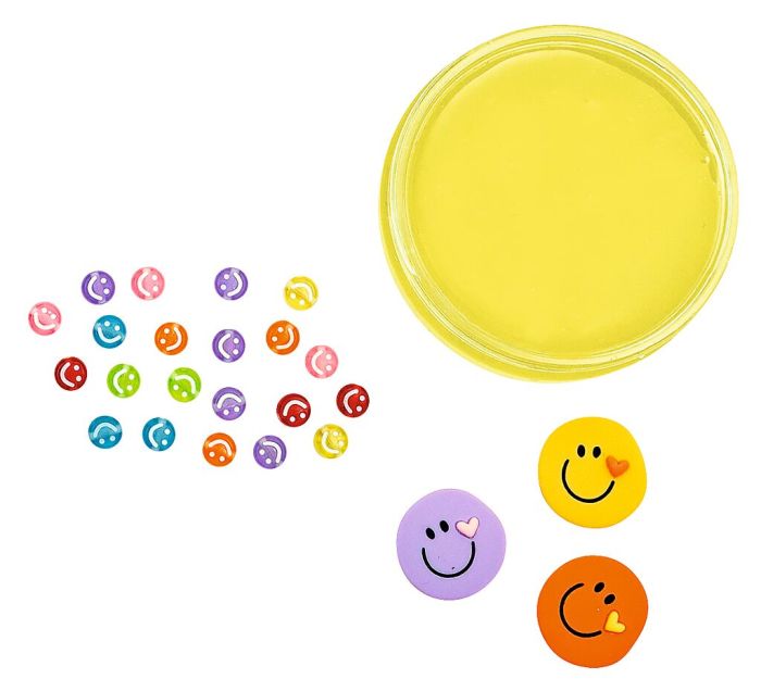 Slime Putty with Accessories, Yellow