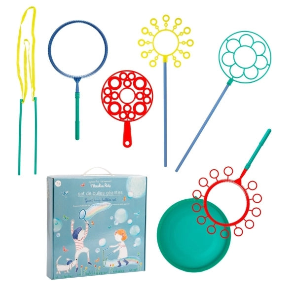 Riesige Seifenblasen-Set