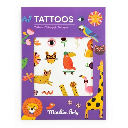 Temporäres Tattoo-Set, Les Toupitis