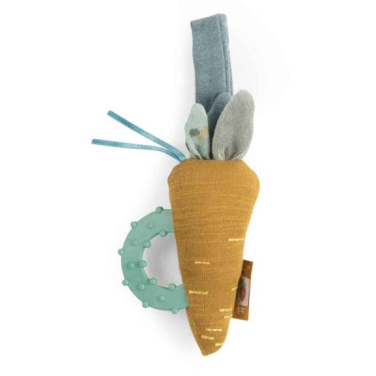 Baby Rattle Teether Toy, Carrot