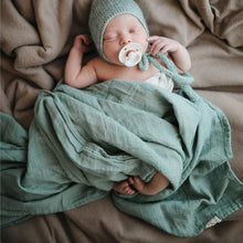 Load image into Gallery viewer, Swaddle Organic Muslin Cloth &#39;&#39;Sage&#39;&#39;
