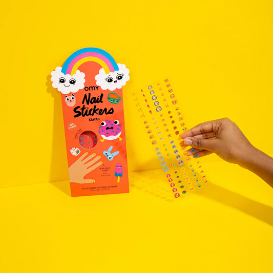 OMY Nail Stickers, Kawaii