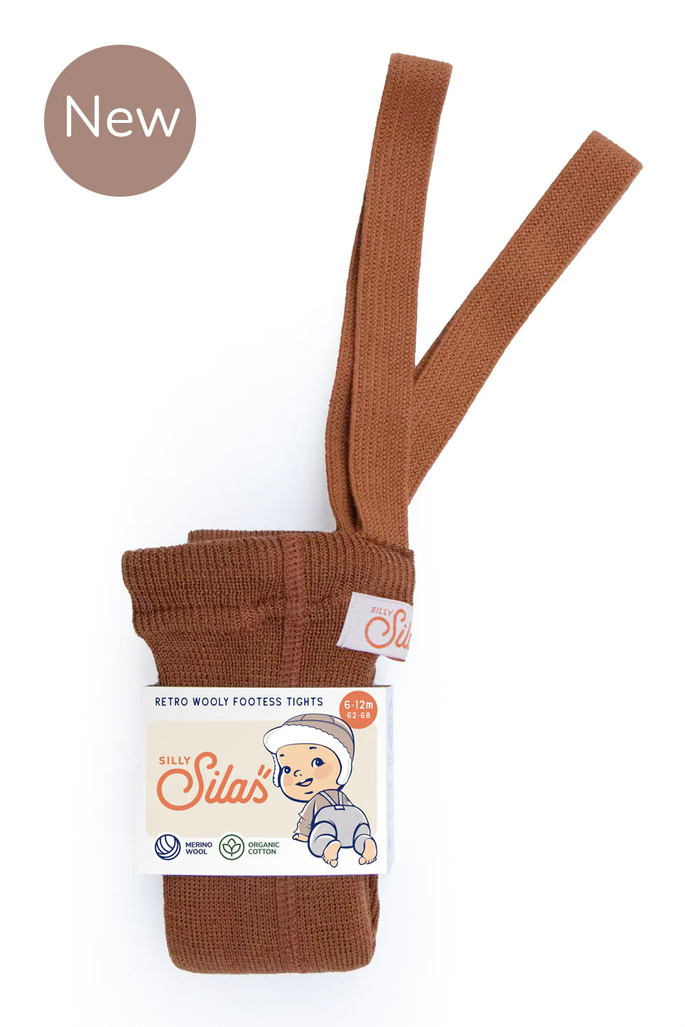 Wollige fußlose Strumpfhose „Ginger“