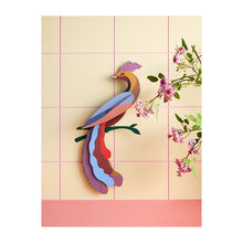 Load image into Gallery viewer, &#39;&#39;Paradise Bird, Nusa&#39;&#39; 3D Wall Decoration
