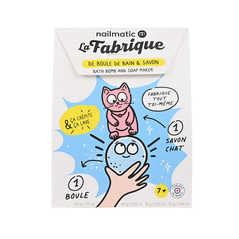 Bath Bomb Making Kit with Fizzy Bath Ball, Cat