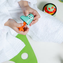 Load image into Gallery viewer, Bath &amp; Shower Dough Set &#39;&#39;Plataploof&#39;&#39; Green / Red
