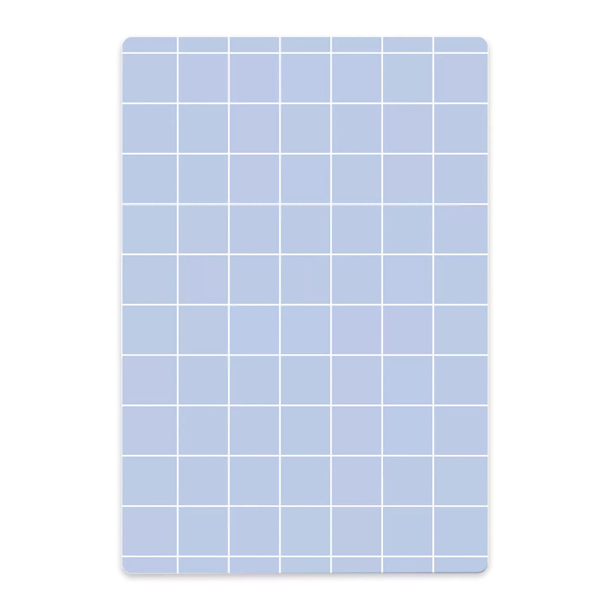 Nuukk Small Breakfast Board, Light Blue Grid