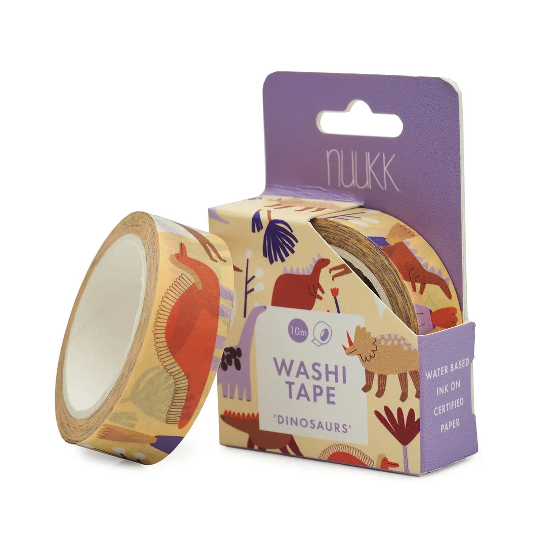 Nuukk Washi Tape, Dinosaurs