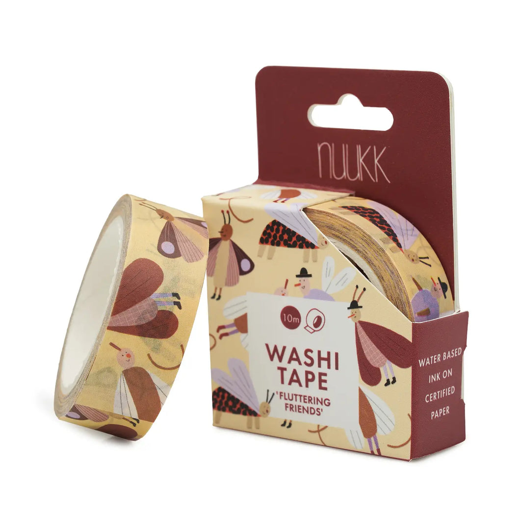 Nuukk Washi Tape, Fluttering Friends