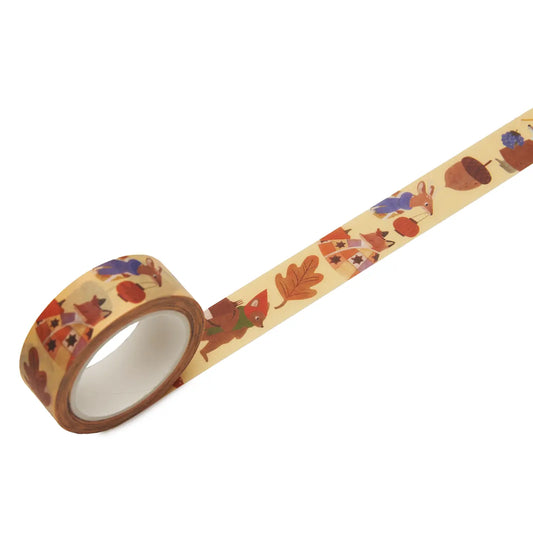 Nuukk Washi Tape, Autumn Animals