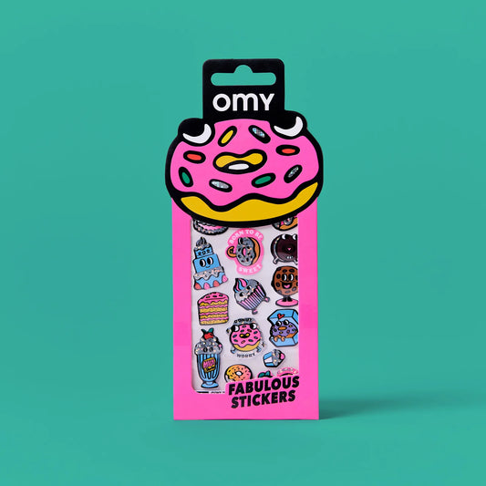 Fabulous Sticker Set, Iconic Donuts