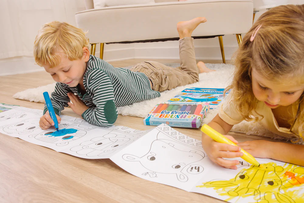 Colour-in Book ''Color-a-looong'' Safari Family