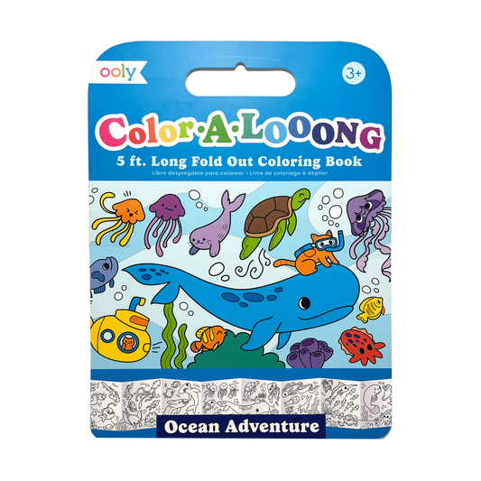 Malbuch „Color-a-looong“ Ocean Adventure