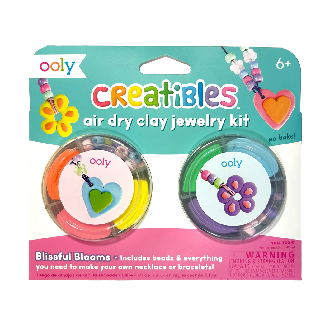 Air Dry Clay Jewellery Kit ''Blissful Blooms''