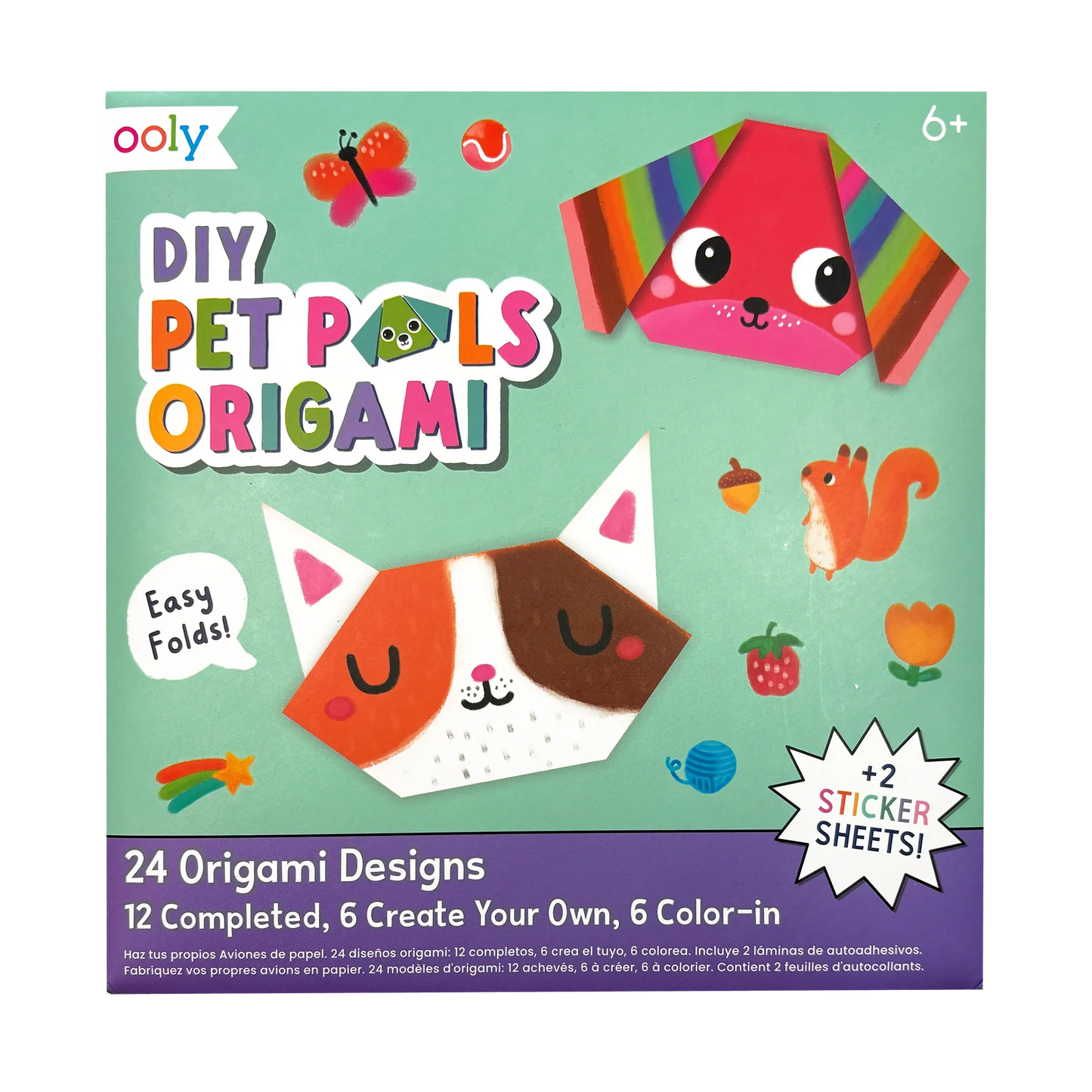 DIY Pet Pals, Origami Activity Kit