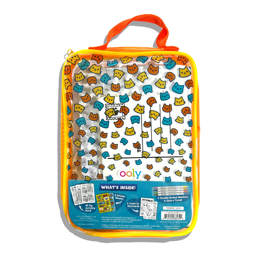 Activity & Colouring Kit, Kitty in the City