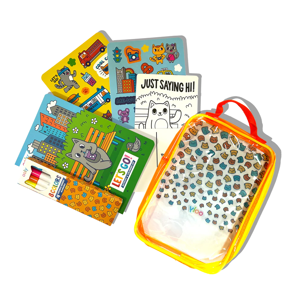 Activity & Colouring Kit, Kitty in the City