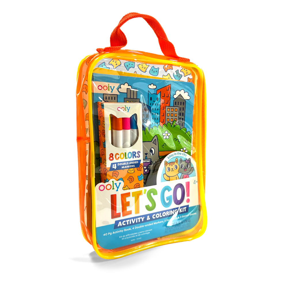 Activity & Colouring Kit, Kitty in the City