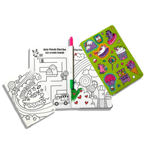 Load image into Gallery viewer, Activity &amp; Colouring Kit, Unicorn Candy Town
