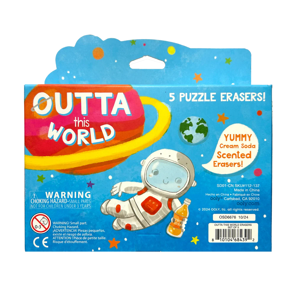 Duftende Radiergummis „Outta This World“