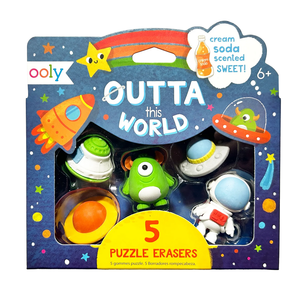 Duftende Radiergummis „Outta This World“