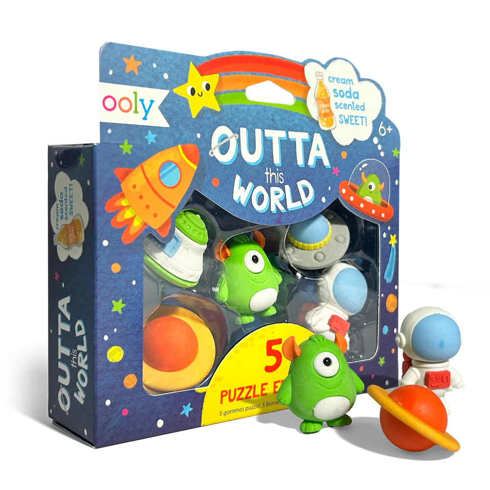 Duftende Radiergummis „Outta This World“
