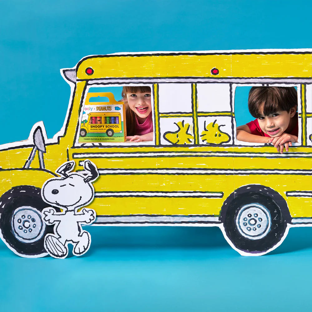 Erdnüsse Snoopy Schul-Malset für unterwegs
