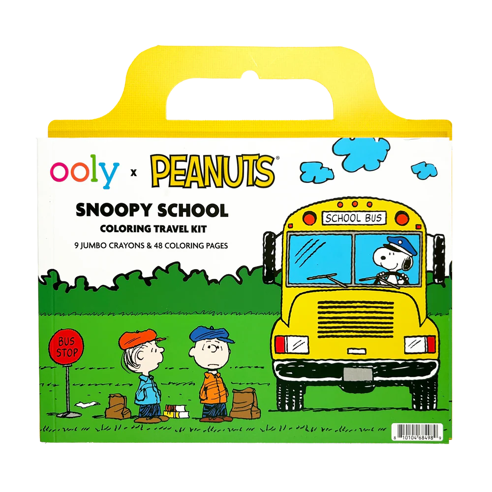 Erdnüsse Snoopy Schul-Malset für unterwegs