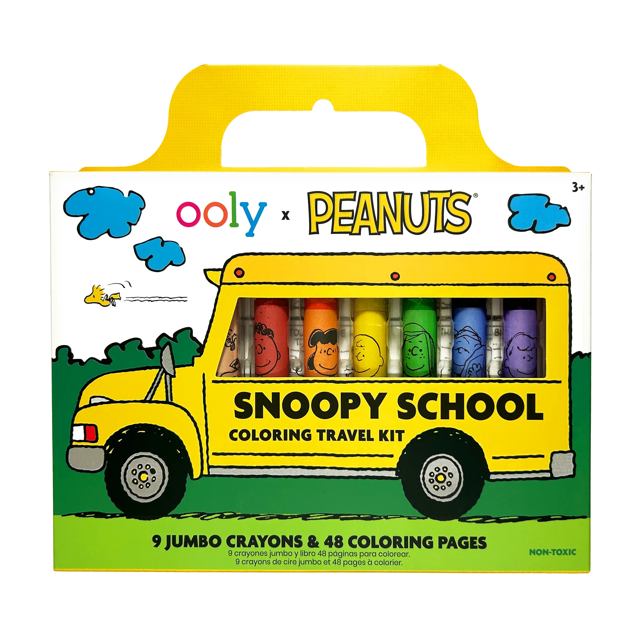 Peanuts Snoopy School Colouring Travel Kit – folk berlin