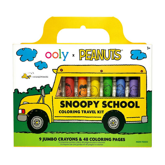 Erdnüsse Snoopy Schul-Malset für unterwegs